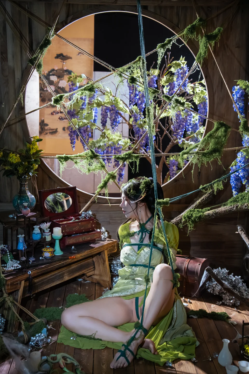 云溪溪 - &奶桃桃 苔缚 [93P,1V-3.38GB] tg@simisebaisi 【丝足阁】005.webp